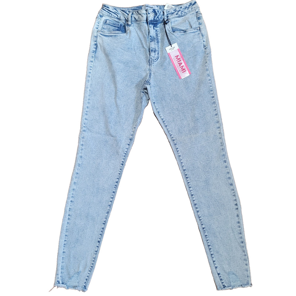 Women's Refuge Denim Miami Cotton Blend High Rise Skinny Jeans Size 11